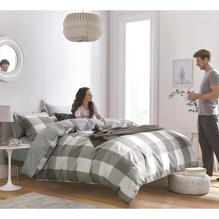 КПБ евро, 230х250 см, 200х220 см, 50х70 см, 70х70 см по 2 шт., сатин TPIG6-356