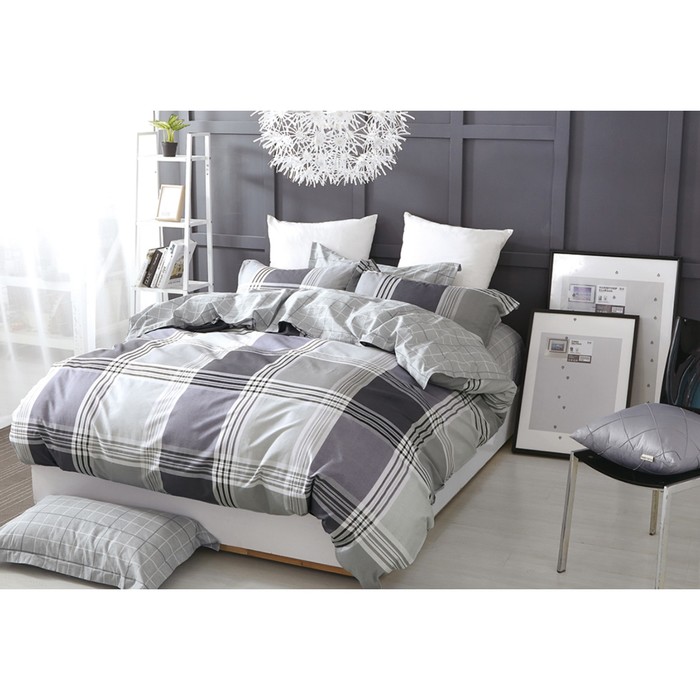 КПБ евро, 230х250 см, 200х220 см, 50х70 см, 70х70 см по 2 шт., сатин TPIG6-648