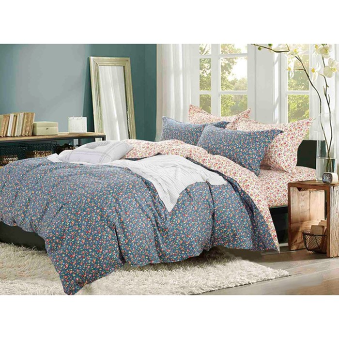 КПБ евро, 230х250 см, 200х220 см, 50х70 см, 70х70 см по 2 шт., сатин TPIG6-367