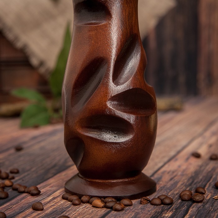 Ваза из мангового дерева "Мечта" 19х7,5х7,5 см