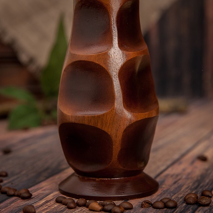 Ваза из мангового дерева "Классика" 19х7,5х7,5 см