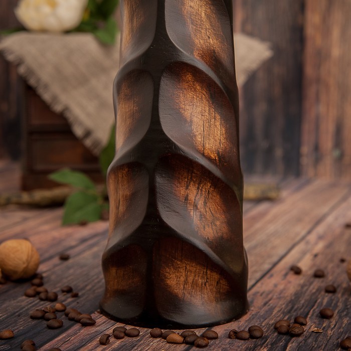 Ваза из мангового дерева "Вера" 35х10х10 см