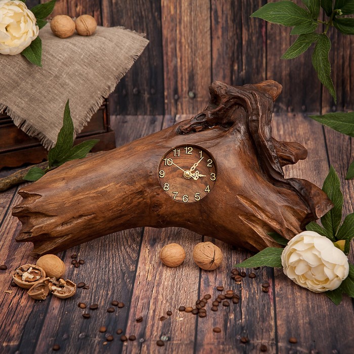 Часы дерево "Элегантность" 40х22х7 см