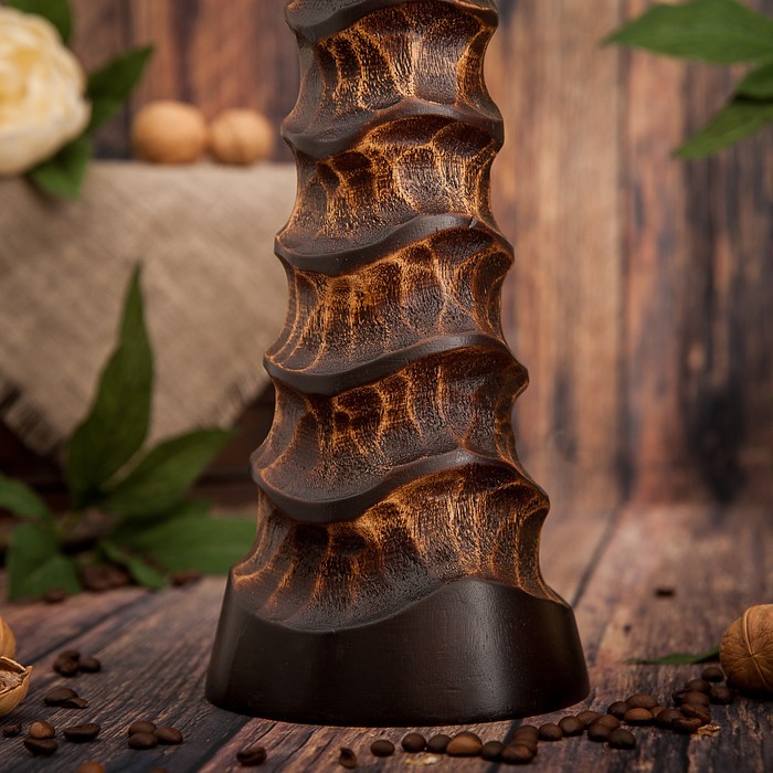 Ваза из мангового дерева "Мечта" 12,5х12,5х45 см