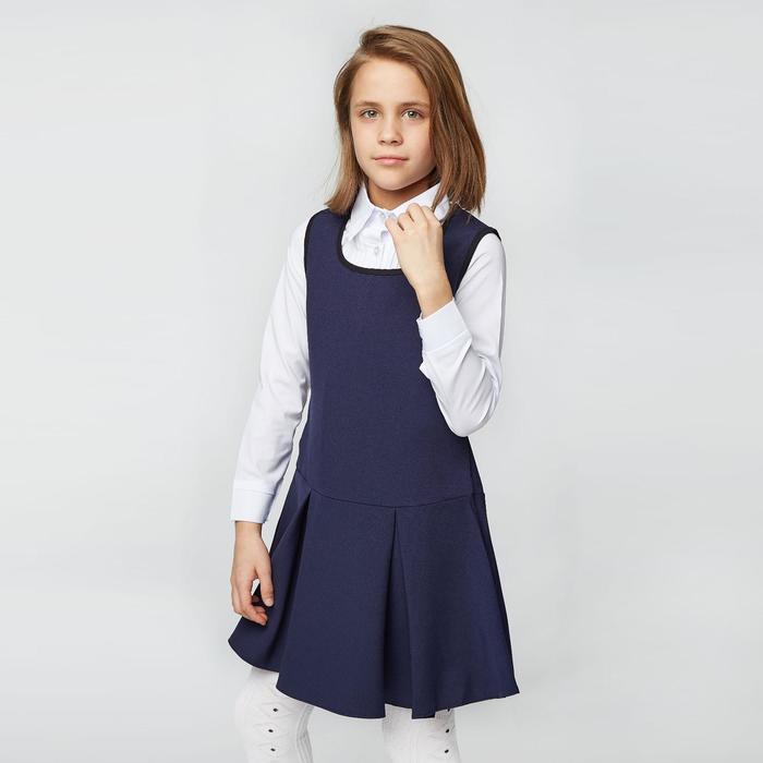 Сарафан 2203 Гб, р-р 30, рост 122 см, цвет синий