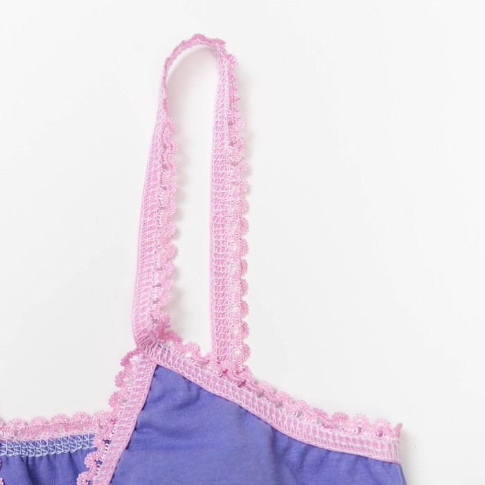 Майка (лиф) для девочки, рост 134-140 см, цвет сиреневый 1229-72