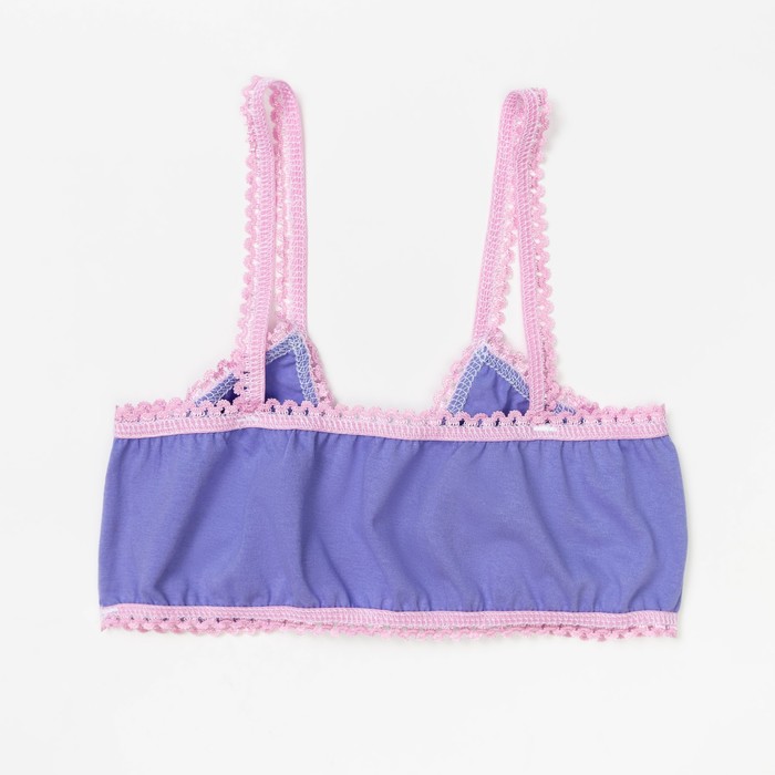 Майка (лиф) для девочки, рост 152-158 см, цвет сиреневый 1229-80