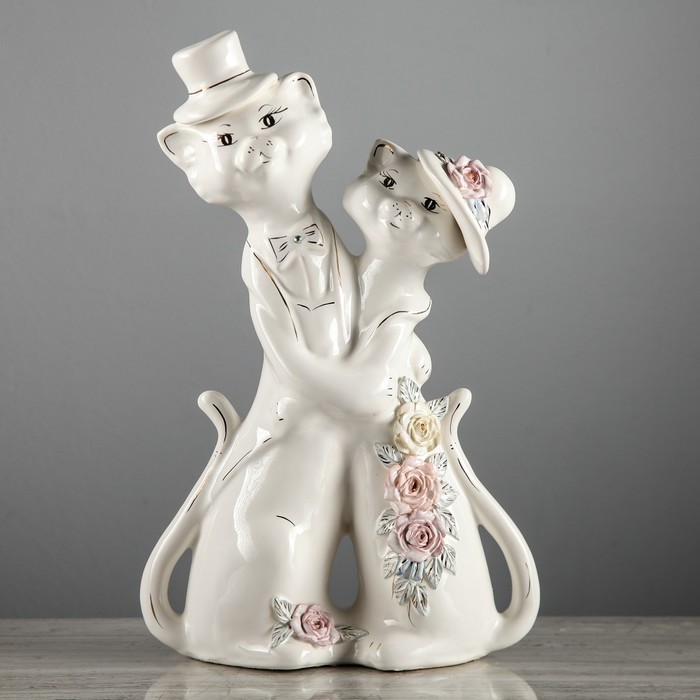 Копилка "Барышня и ковалер", большие, лепка