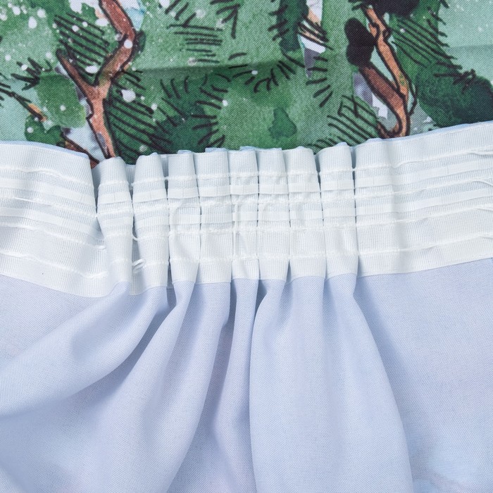 Комплект штор "Этель" Лесная сказка 145*260 см-2 шт, 100% п/э, 140 г/м2