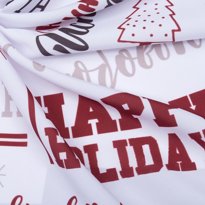 Комплект штор "Этель" New Year 145*260 см-2 шт, 100% п/э, 140 г/м2