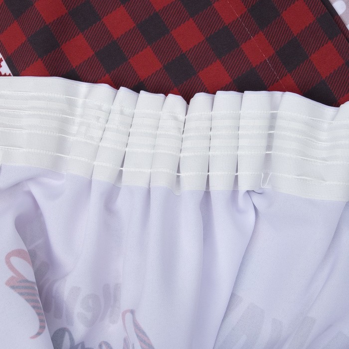 Комплект штор "Этель" New Year 145*260 см-2 шт, 100% п/э, 140 г/м2