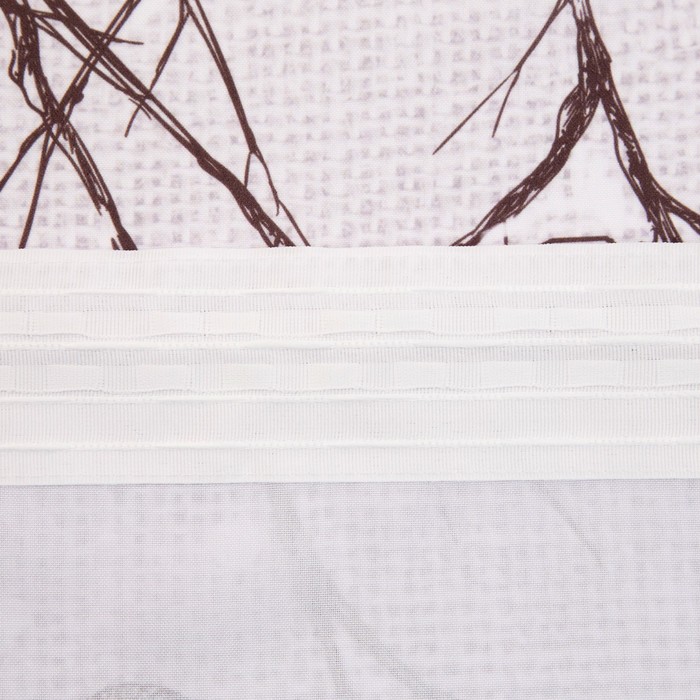 Комплект штор "Этель" Зимний пейзаж 145*260 см-2 шт, 100% п/э, 140 г/м2