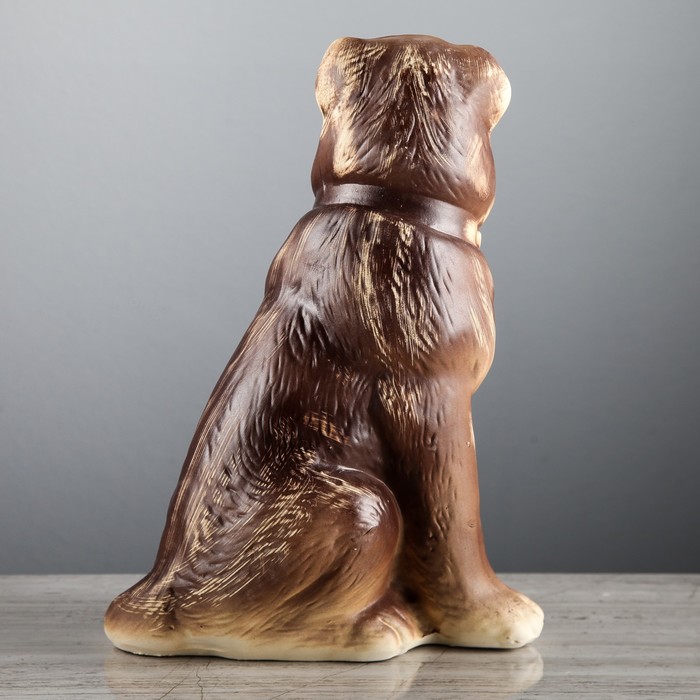 Статуэтка "Собака Алабай", шамот