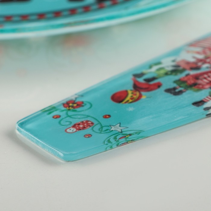 Тортовница 30 см "Гномики", с лопаткой