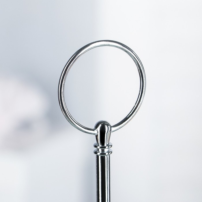 Блюдо 3 яруса "Черно-белый новый год" 25х33 см