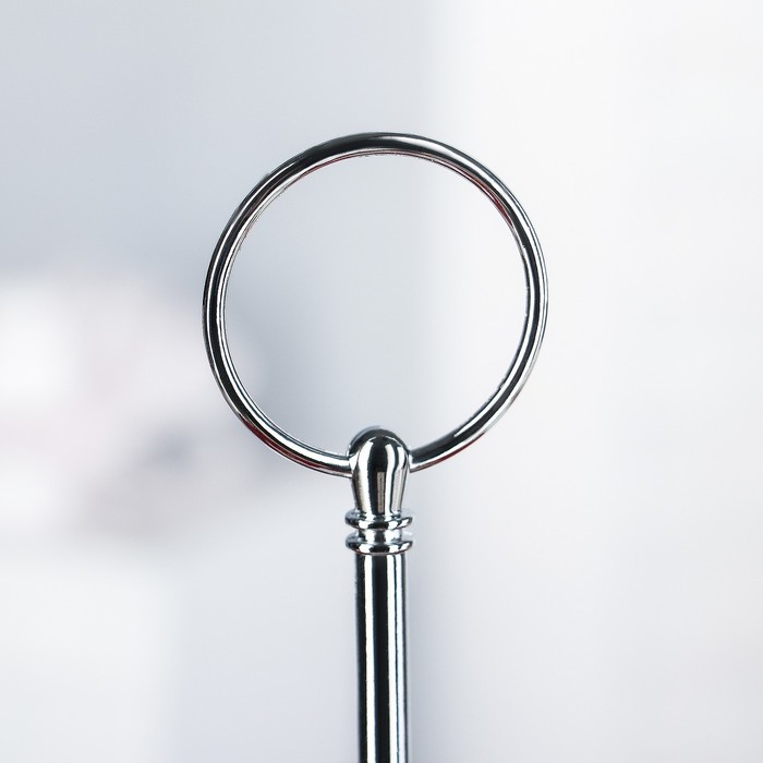 Блюдо 3 яруса "Семья снеговиков", 25х33 см