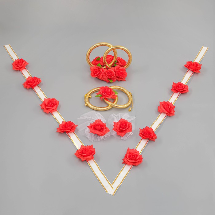 Комплект на авто &quot;Эконом-3&quot;, красный