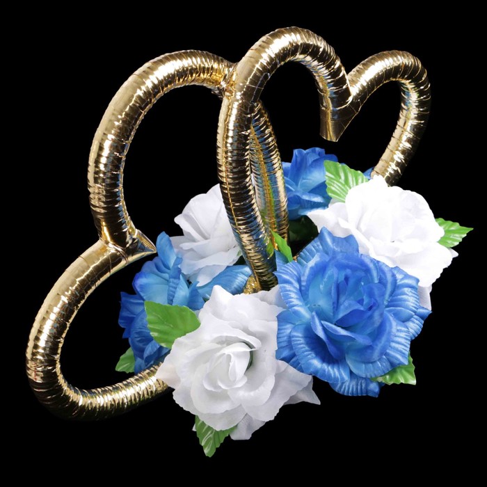 Комплект на авто №8, бело-синий