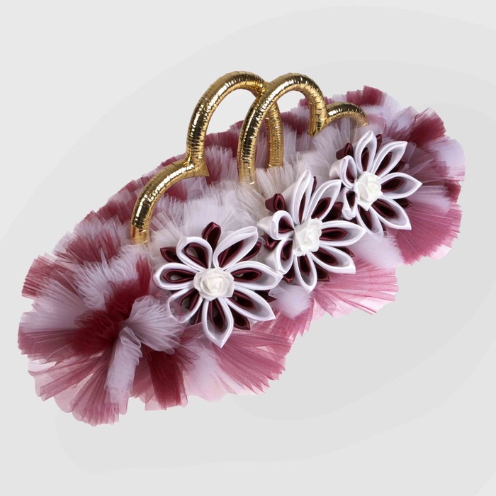 Сердца на крышу "Канзаши", марсала