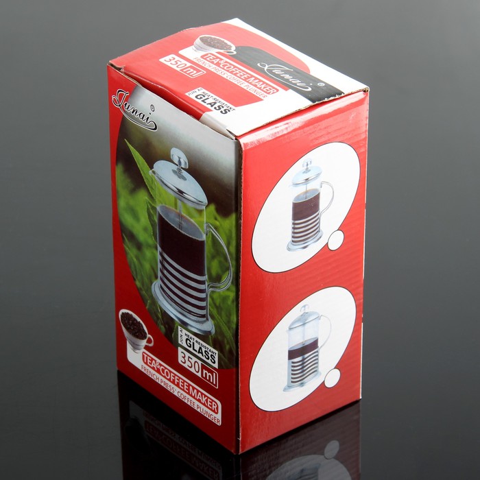 Френч-пресс 350 мл "Квадро"