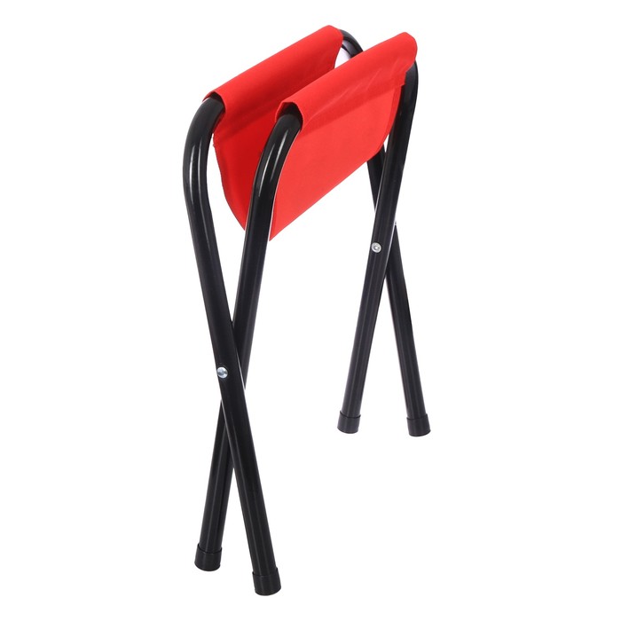 Стул складной без спинки "В ногах правды нет"