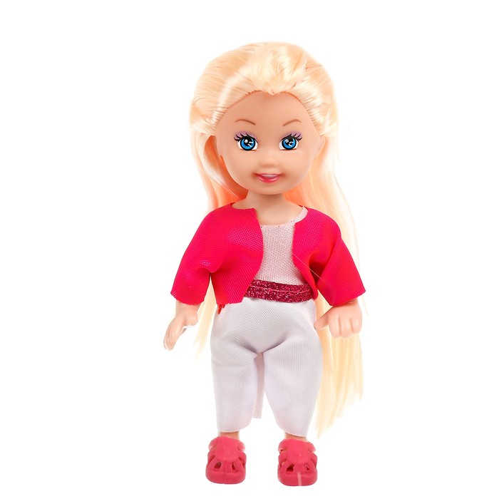 Кукла-малышка "Ева" с лошадкой и аксессуарами