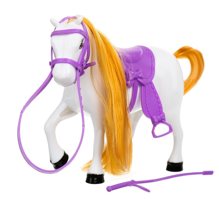 Кукла-малышка "Ева" с лошадкой и аксессуарами