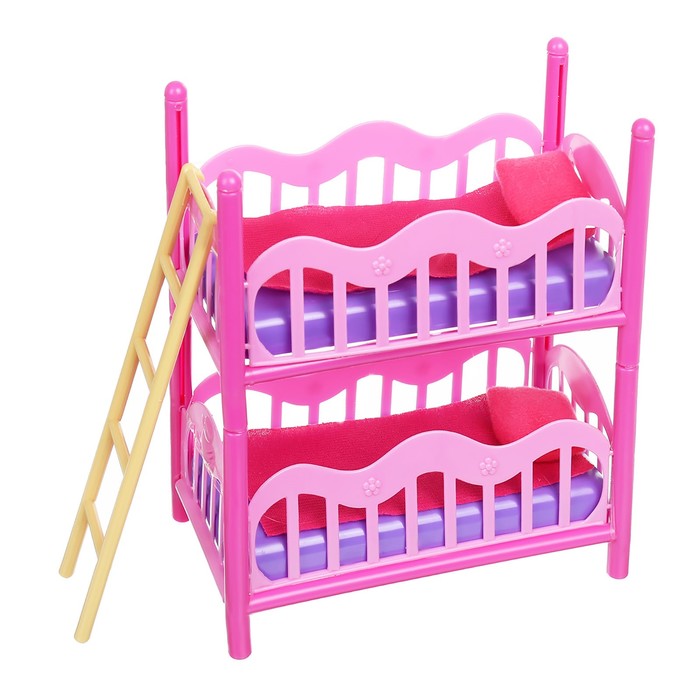 Набор кукол "Ева и Стефани" в кроватке, с аксессуарами