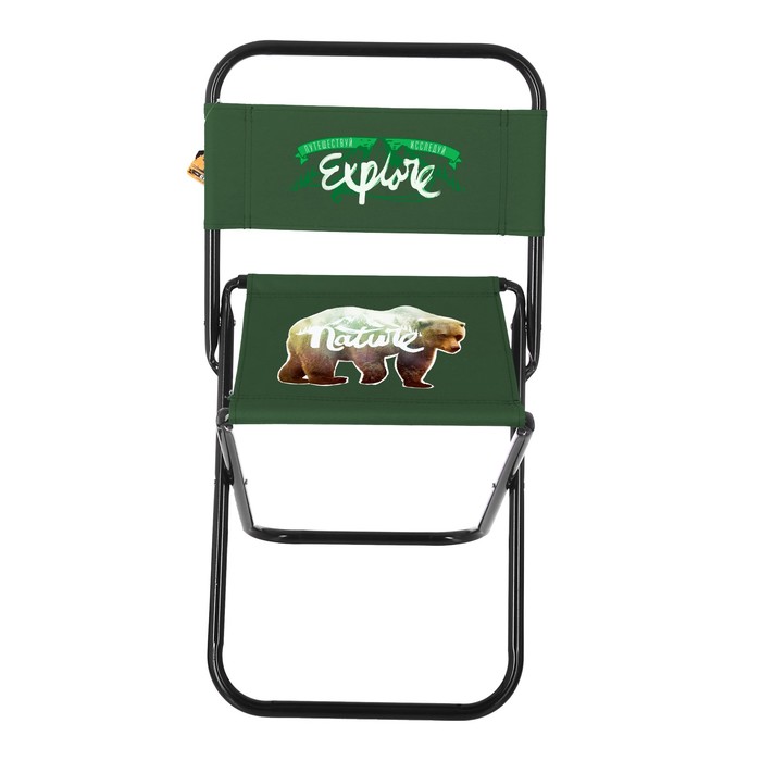 Стул складной со спинкой "Explore"