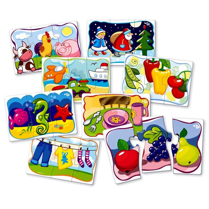 Макси-пазл «Собери в группы»