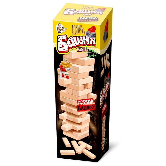 Настольная игра "Царь Башня min. Падающая башня"