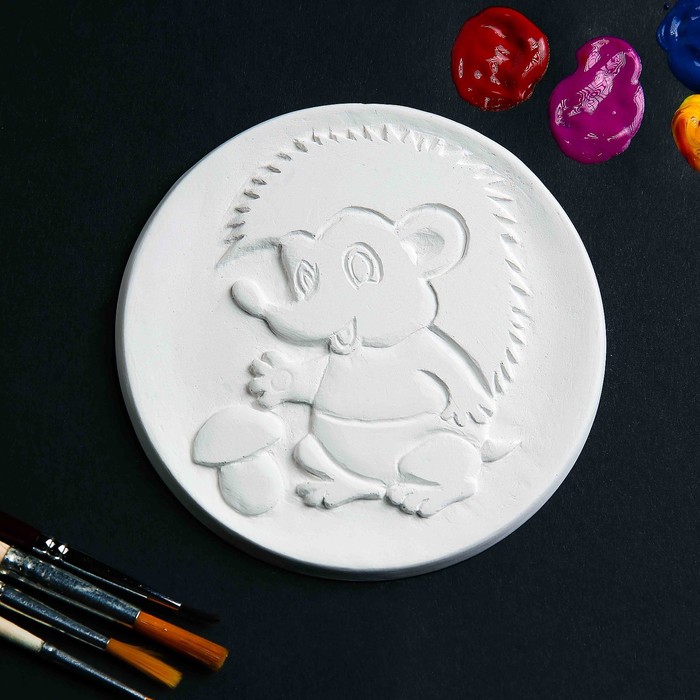 Панно-раскраска "Ежик"