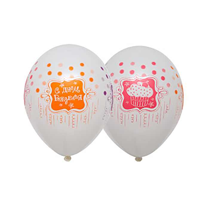 Шар латексный 14" Сладкий праздник, пастель, 25шт., МИКС BB