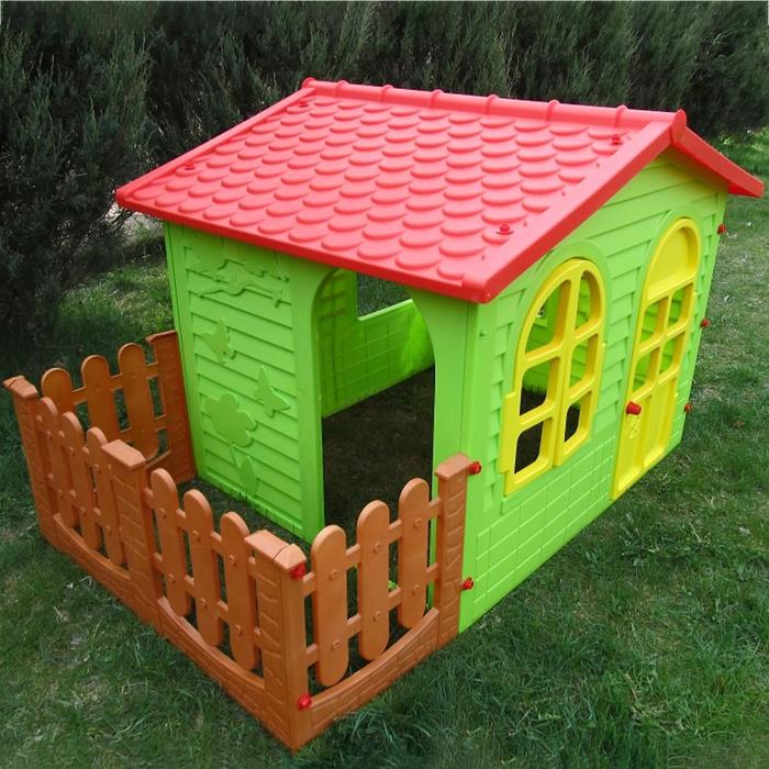 Домик с забором Mochtoys садовый