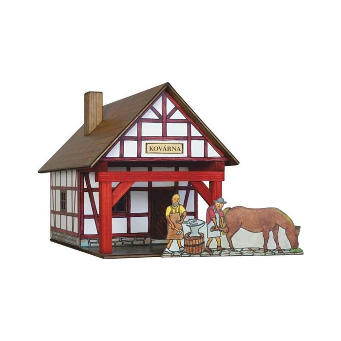 Конструктор Walachia "Кузница", 39 деталей