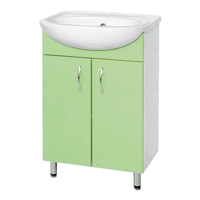 Тумба "Сити" под умывальник Уют50/Сити50 цвет фисташка