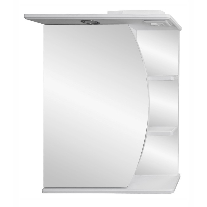 Зеркало-шкаф "Сабина, светильник" 550 левое