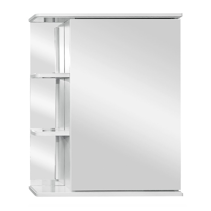 Зеркало-шкаф "Ника 600" фацет правое