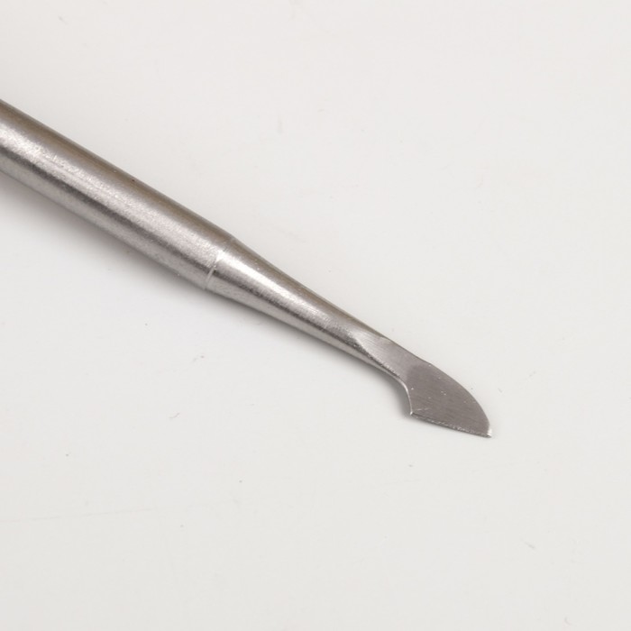 Шабер, 10,7см, цвет матовое серебро