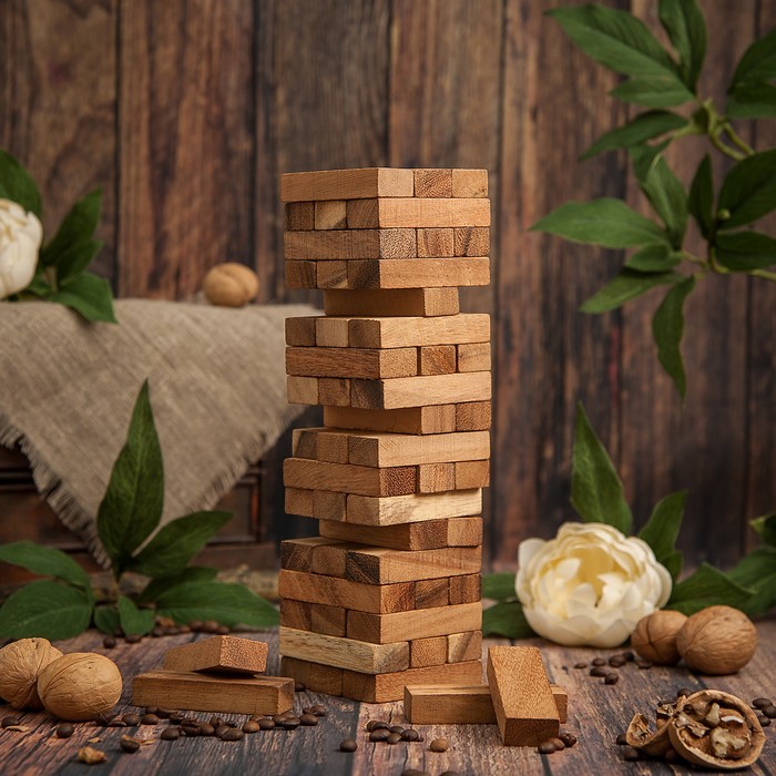 Игра дерево "Дженга" 10х29х8,5 см