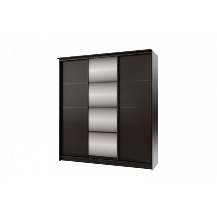 Шкаф-купе 3-х дверный "Байкал", 2212х704х2420 мм, цвет дуб ферраро