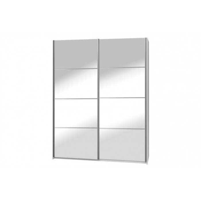 Шкаф-купе 2-х дверный "Габриэлла", 1776х629х2249 мм, цвет белый