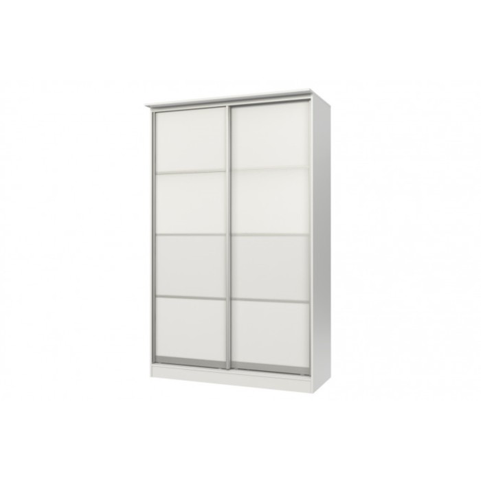 Шкаф-купе "Байкал", 1500х710х2420 мм, цвет белый