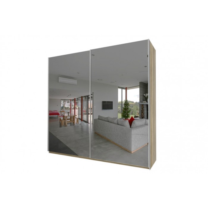 Шкаф-купе "Того", 2480х580х2360 мм, зеркало, цвет дуб горный