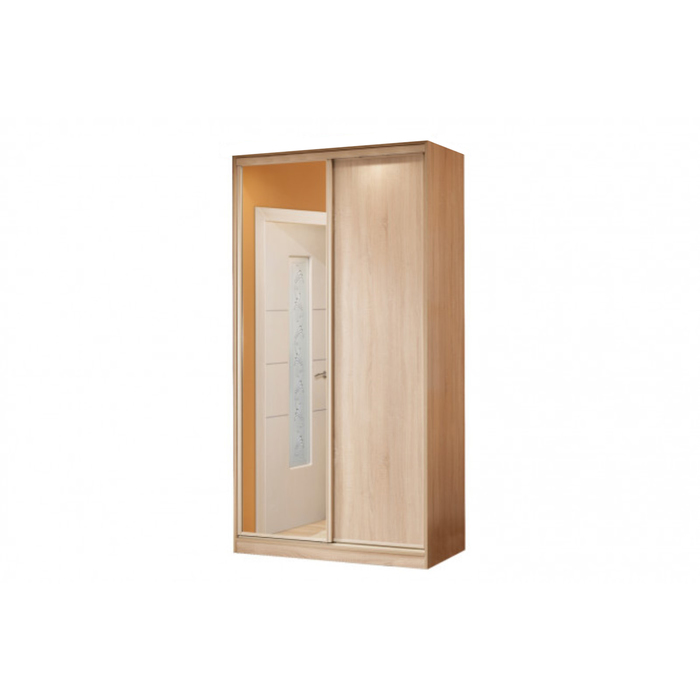 Шкаф-купе Home, 1232х600х2300 мм, цвет дуб сонома