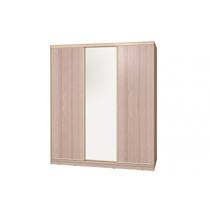 Шкаф-купе Home, 2000х600х2300 мм, цвет ясень шимо светлый