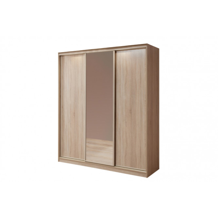Шкаф-купе Home, 2000х600х2300 мм, цвет дуб сонома
