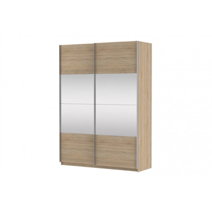 Шкаф-купе 2-дверный Comet, 2000х582х2200 мм, цвет дуб Бардолино