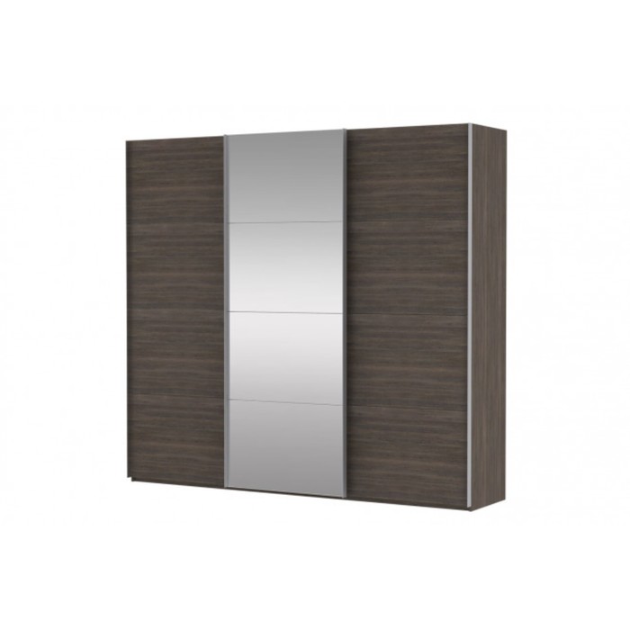 Шкаф-купе 3-дверный Comet, 2700х582х2200 мм, цвет венге Мали