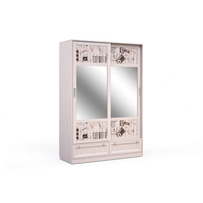 Шкаф-купе 2-дверный "Баунти", 1564х600х2270 мм, цвет баунти